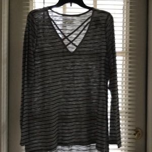 Never worn light material top